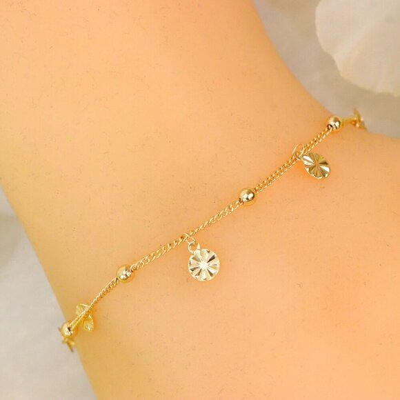 "Minimalist Anklet, Sleek & Modern Design, Women’s Fashion, YC110248-A - Picture 1 of 10